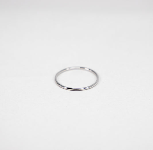 925 Sterling Silver Plain Band Ring [2mm]