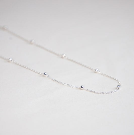 925 Sterling Silver Bead Chain [3mm]