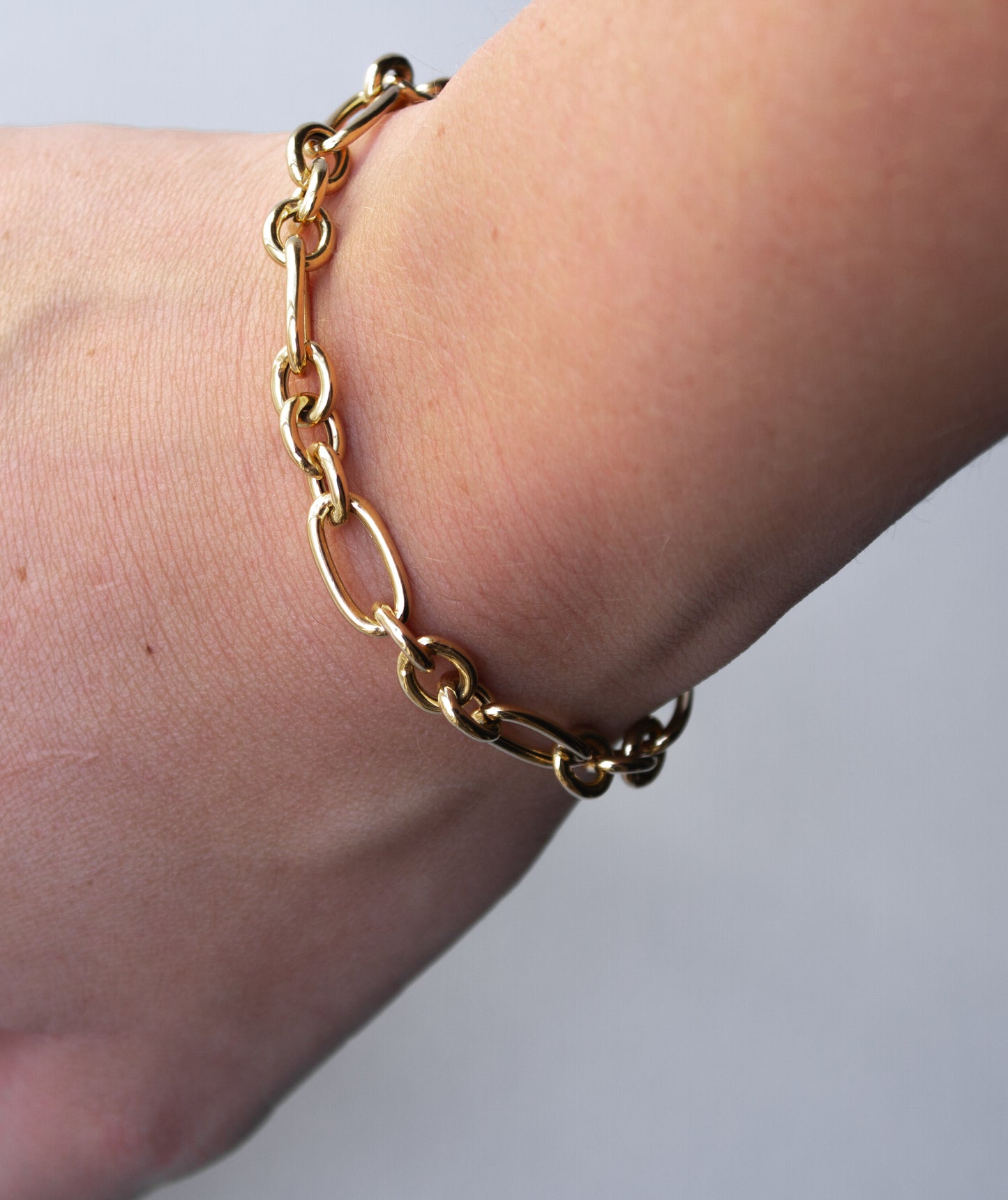 Gold Plated Bulky Bracelet